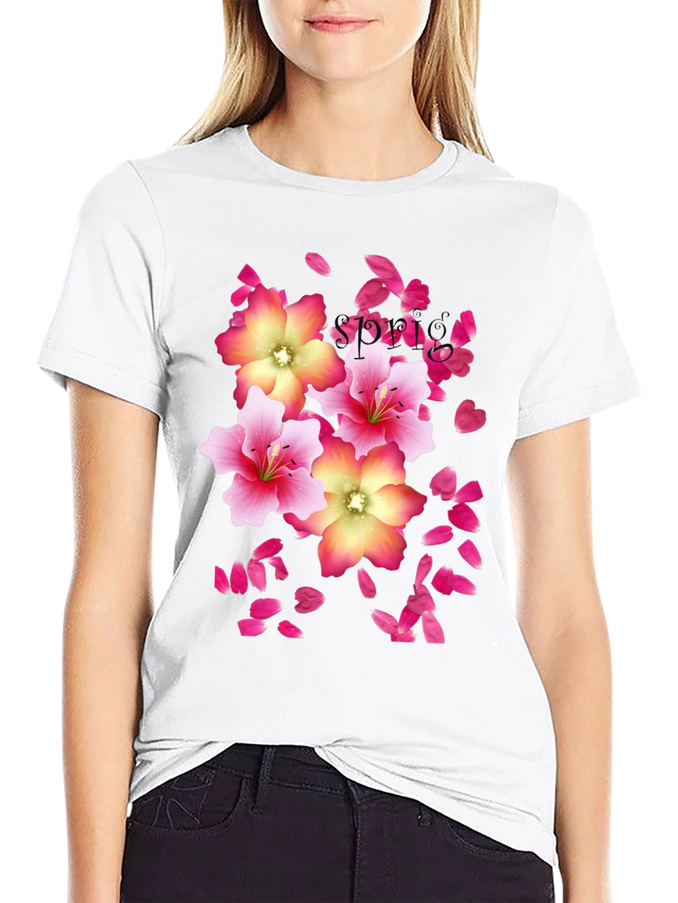 Floral Spring T-Shirt: Blossom Design