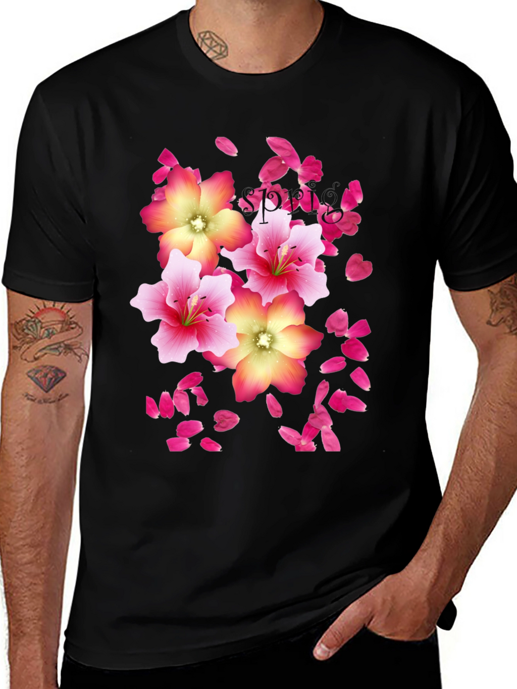 Floral Spring T-Shirt: Blossom Design