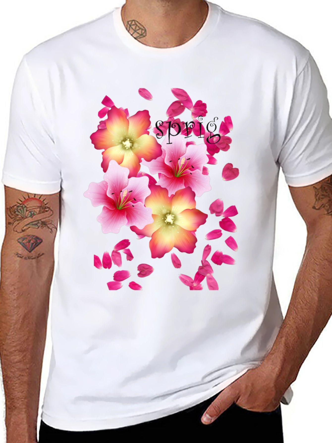 Floral Spring T-Shirt: Blossom Design
