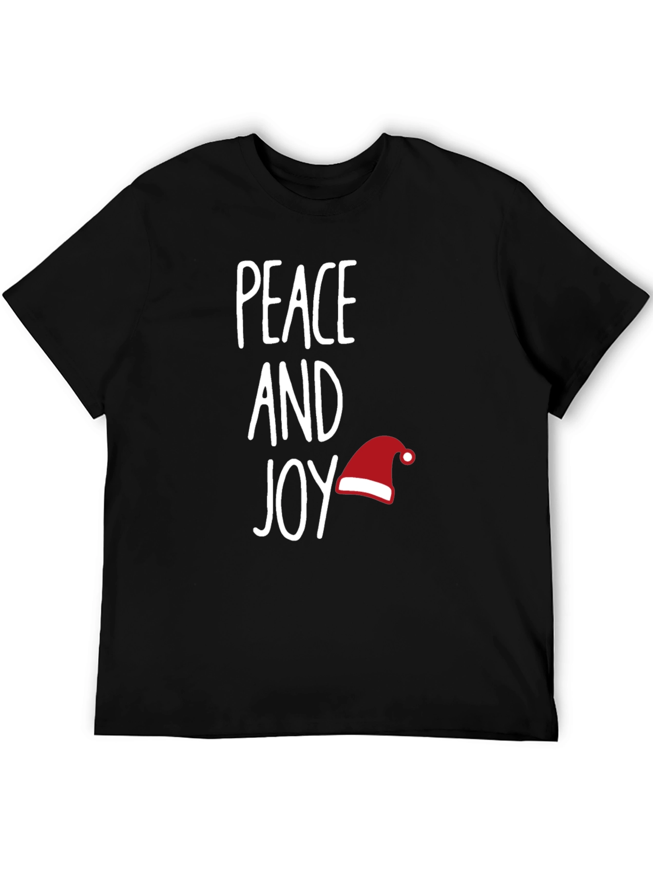 Peace and Joy Holiday Graphic T-Shirt