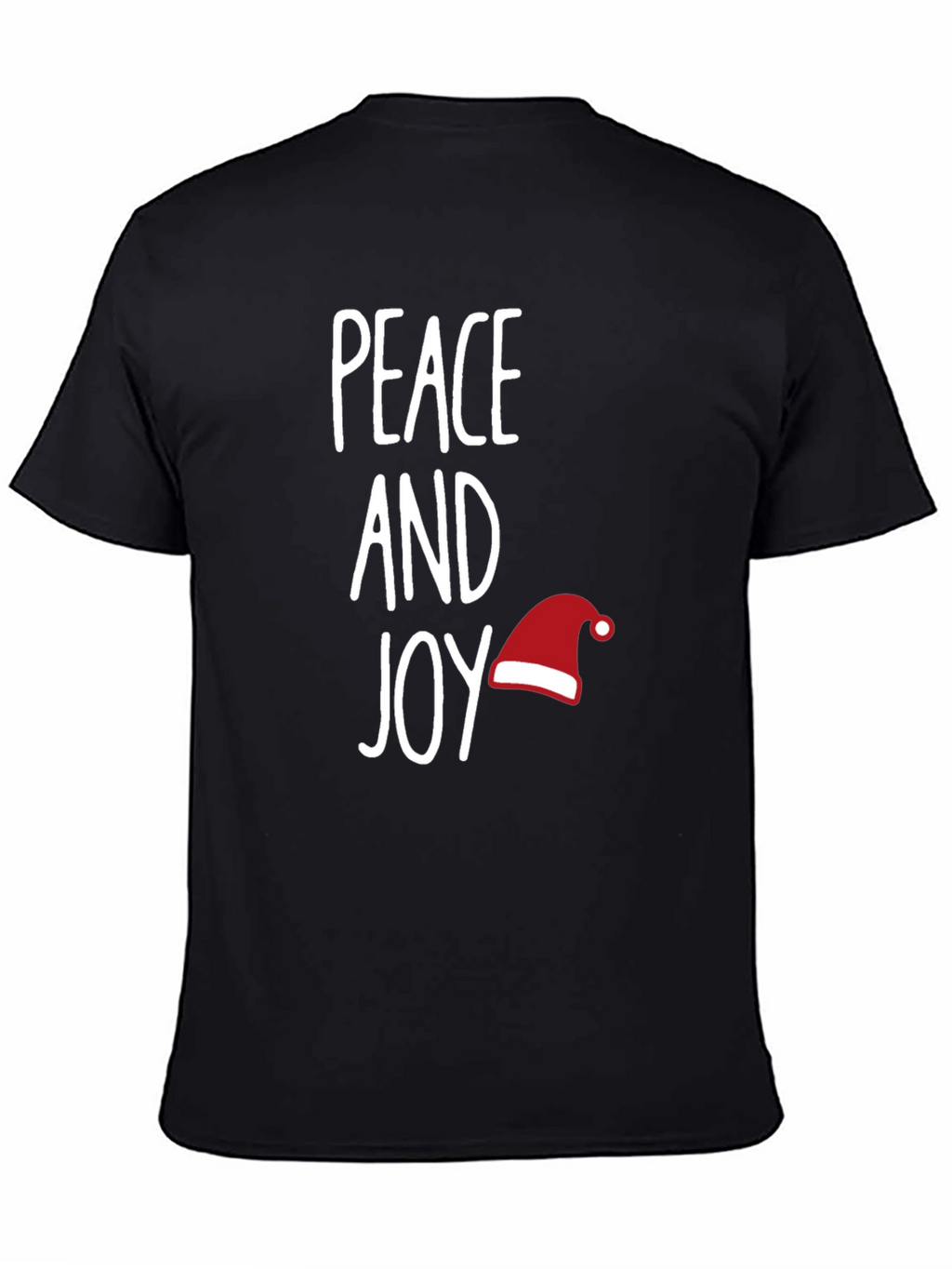Peace and Joy Holiday Graphic T-Shirt