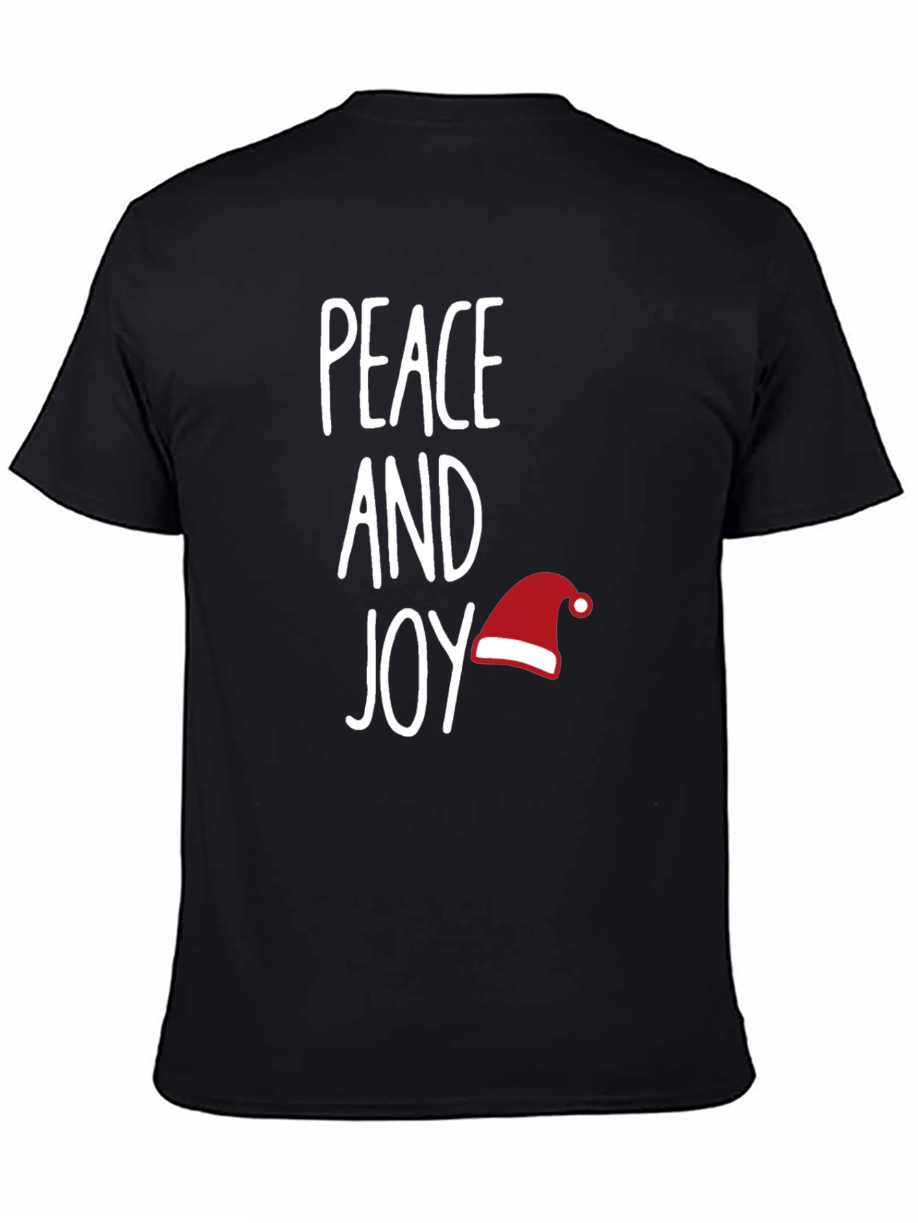 Peace and Joy Holiday Graphic T-Shirt