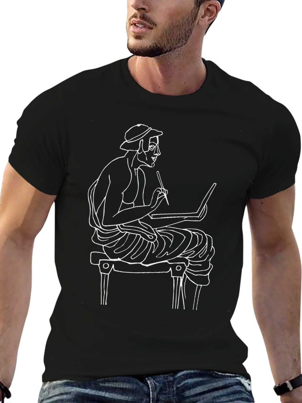 Ancient Greek Writer T-Shirt