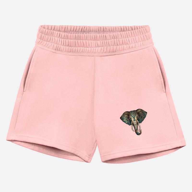 Ornamental elephant head in mandala