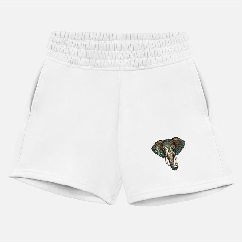 Ornamental elephant head in mandala