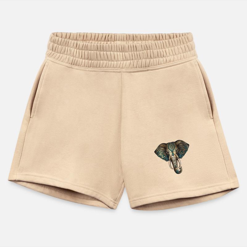 Ornamental elephant head in mandala