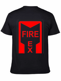 FIRE EX T-Shirt - Bold Graphic Tee