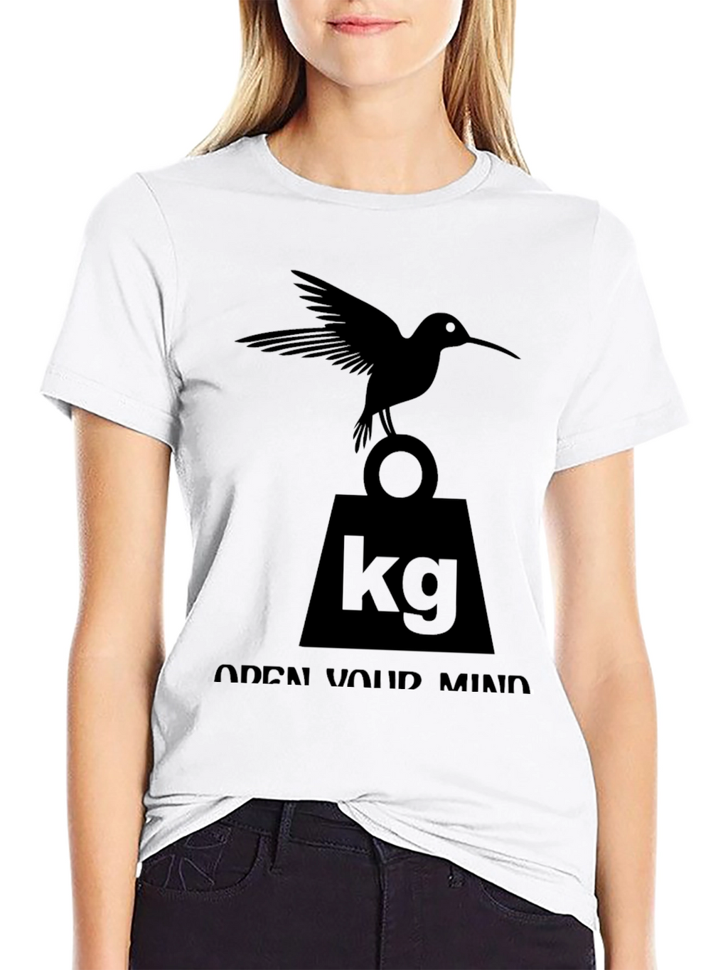 Hummingbird Open Mind Graphic T-Shirt