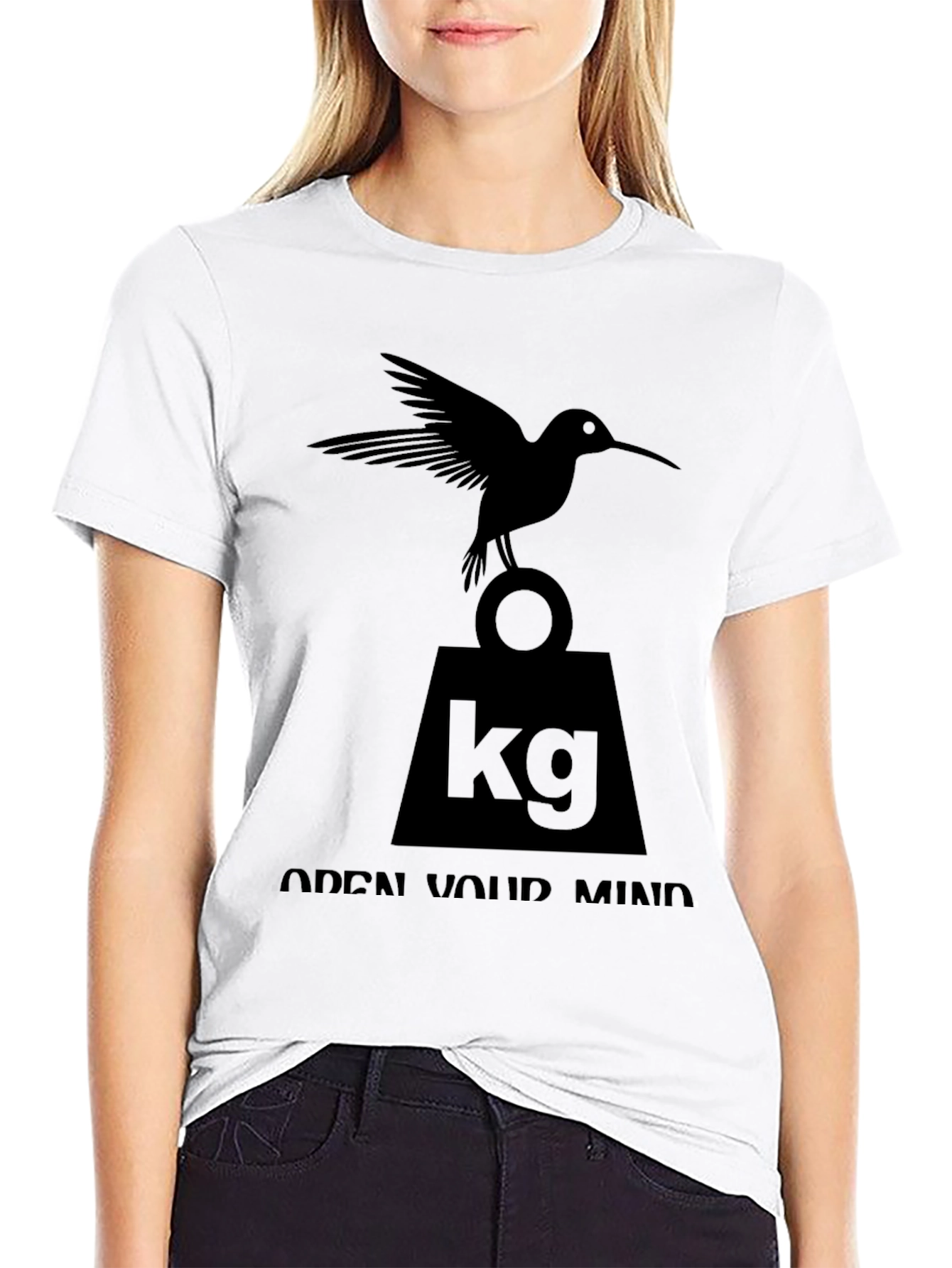 Hummingbird Open Mind Graphic T-Shirt