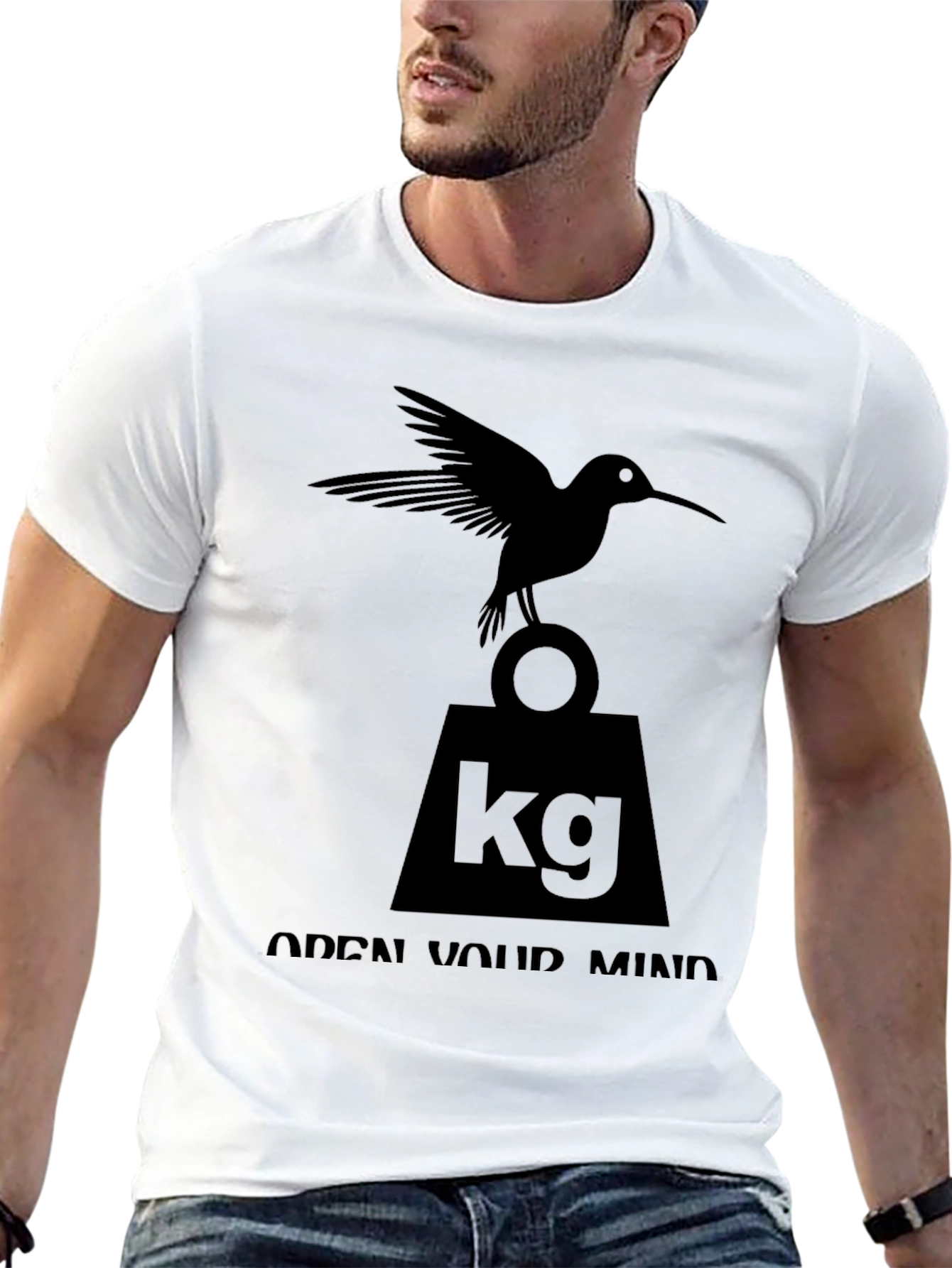 Hummingbird Open Mind Graphic T-Shirt