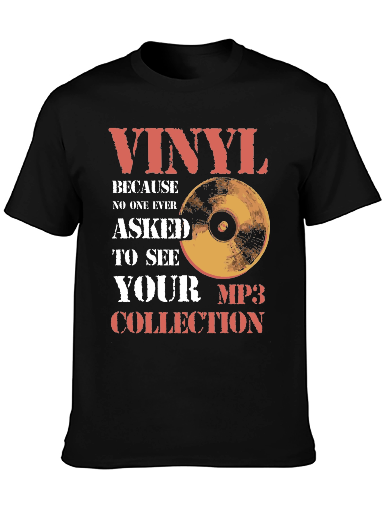 Vinyl Records T-Shirt: Retro Music Lover Tee