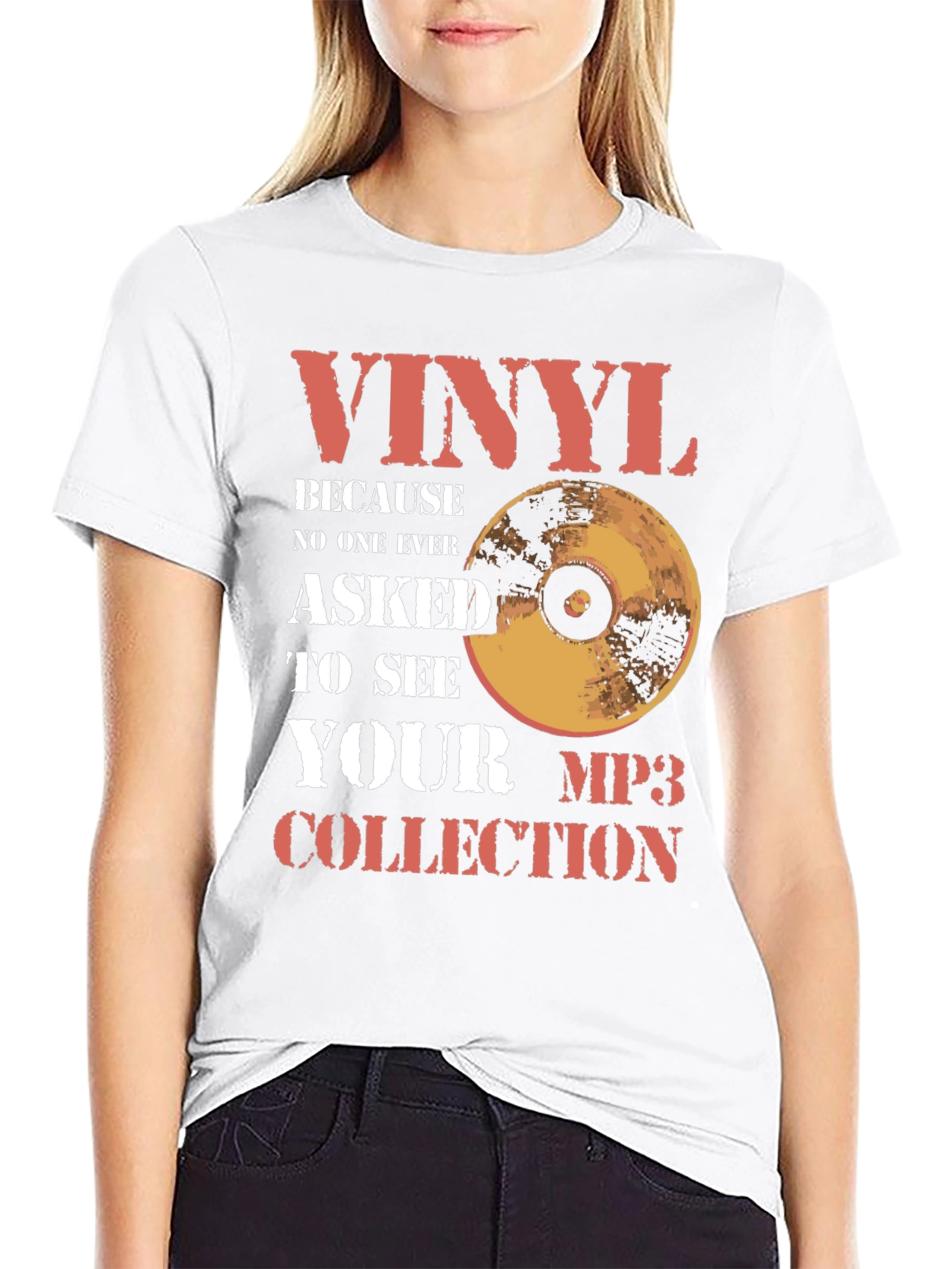 Vinyl Records T-Shirt: Retro Music Lover Tee
