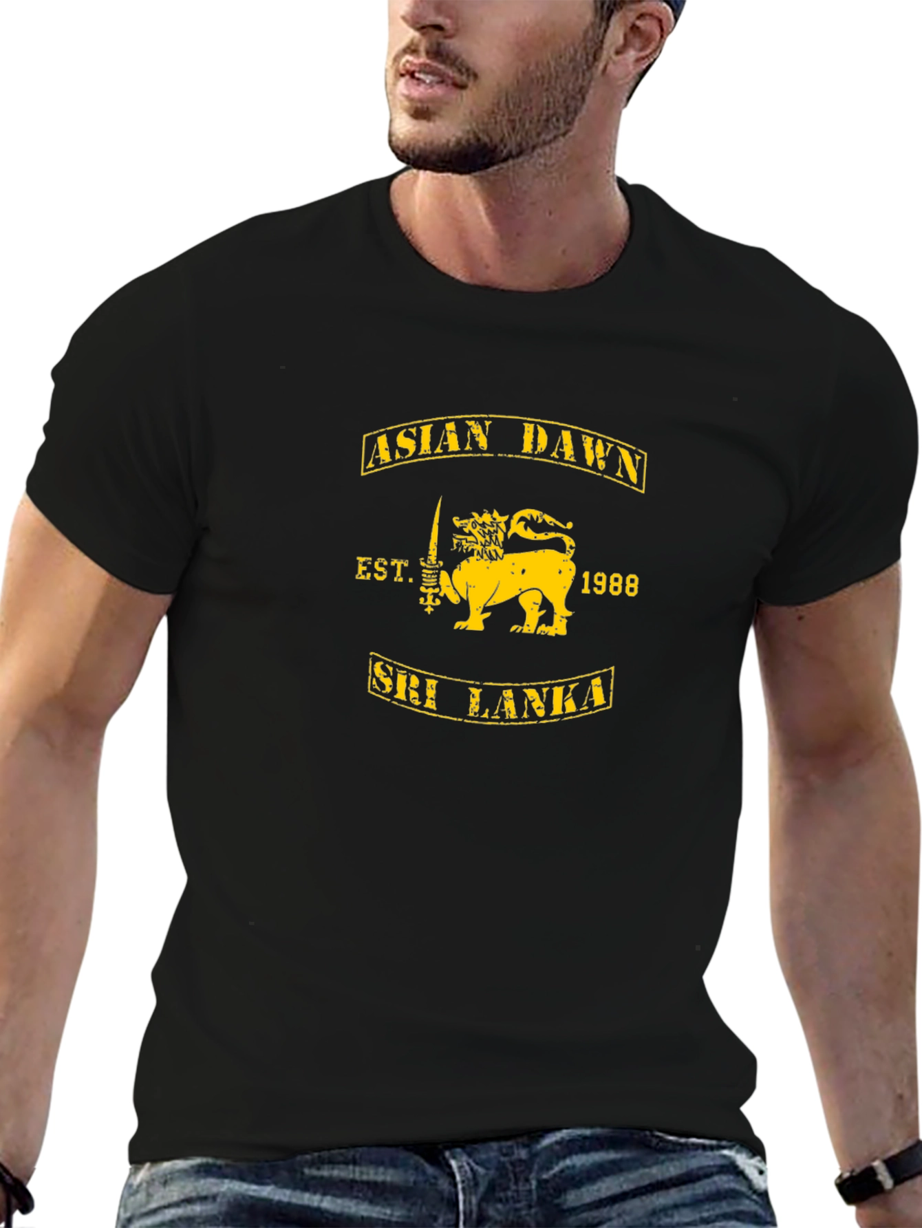 Asian Dawn Sri Lanka Lion T-Shirt