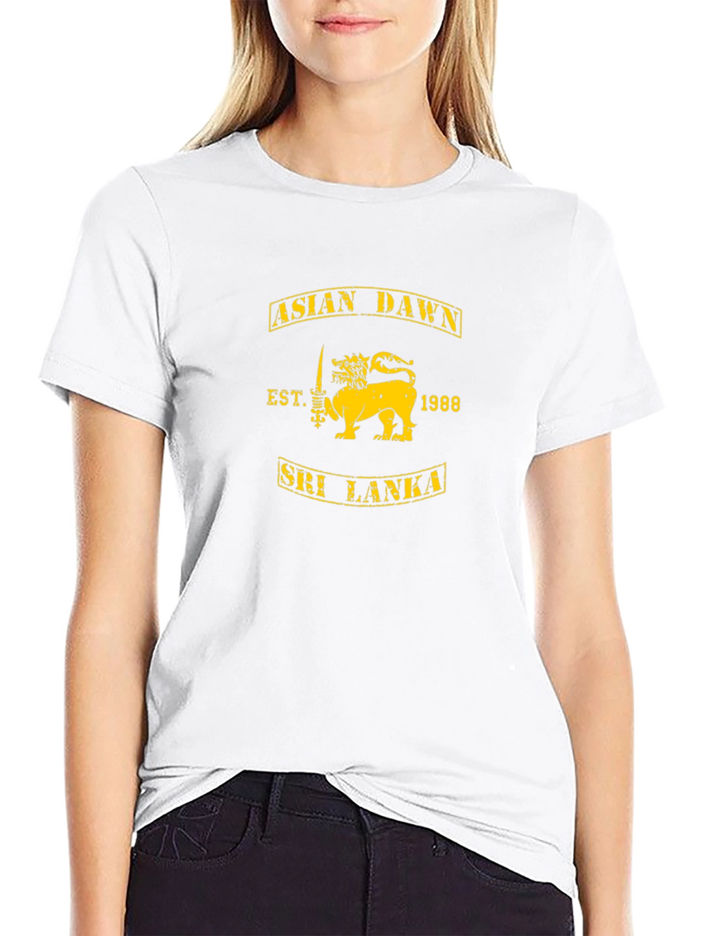Asian Dawn Sri Lanka Lion T-Shirt