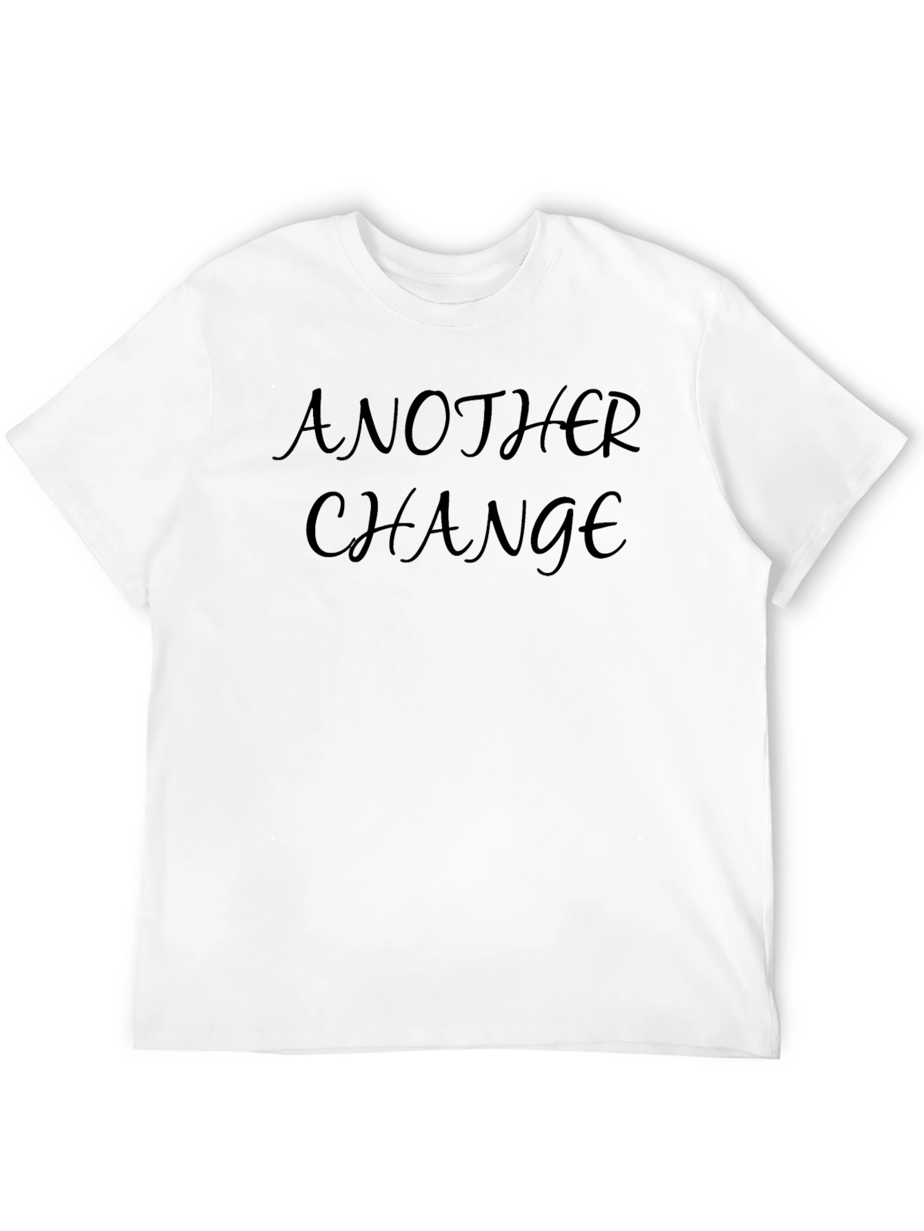 Another Change Black T-Shirt