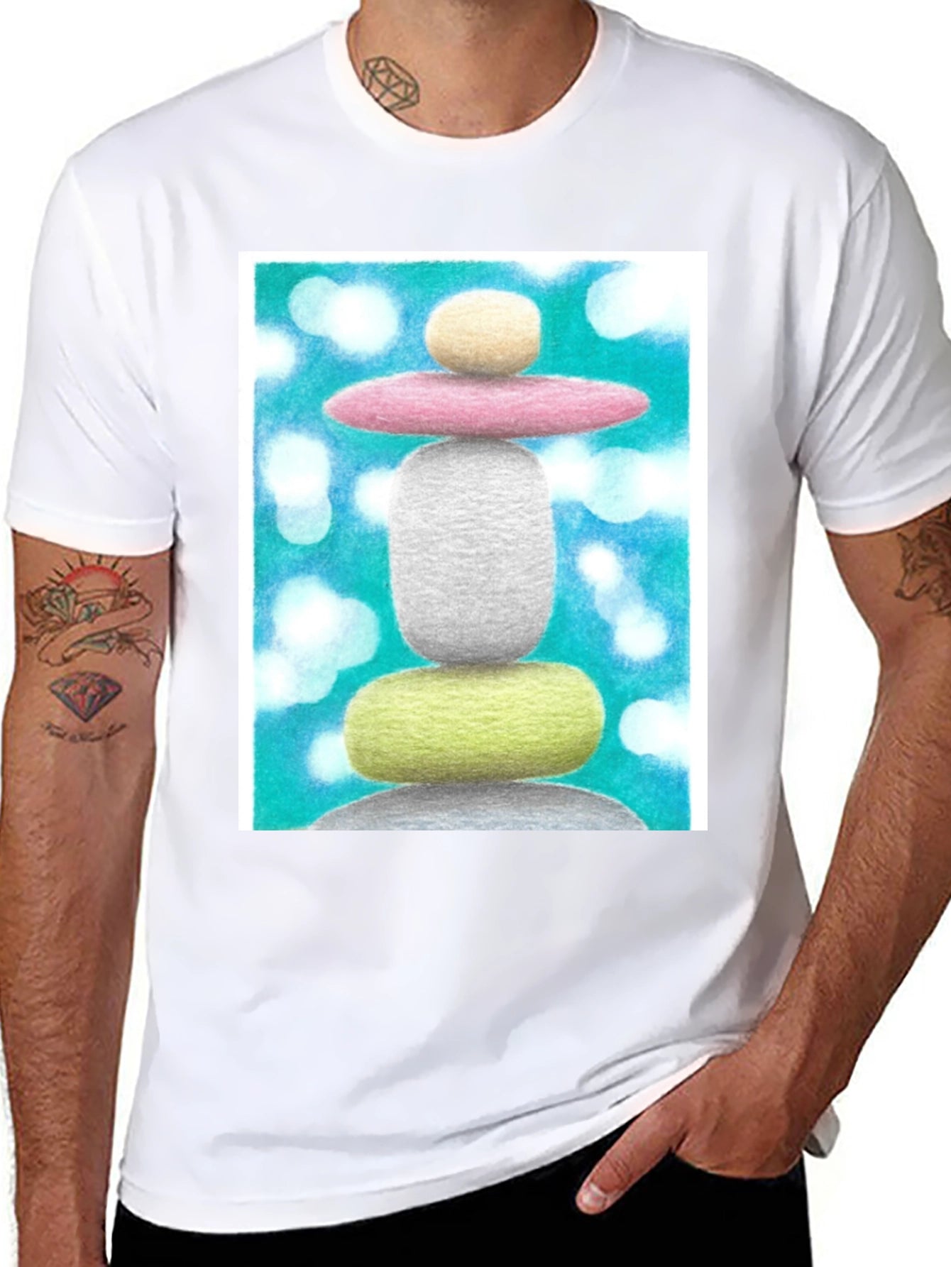Zen Rock Stack T-Shirt