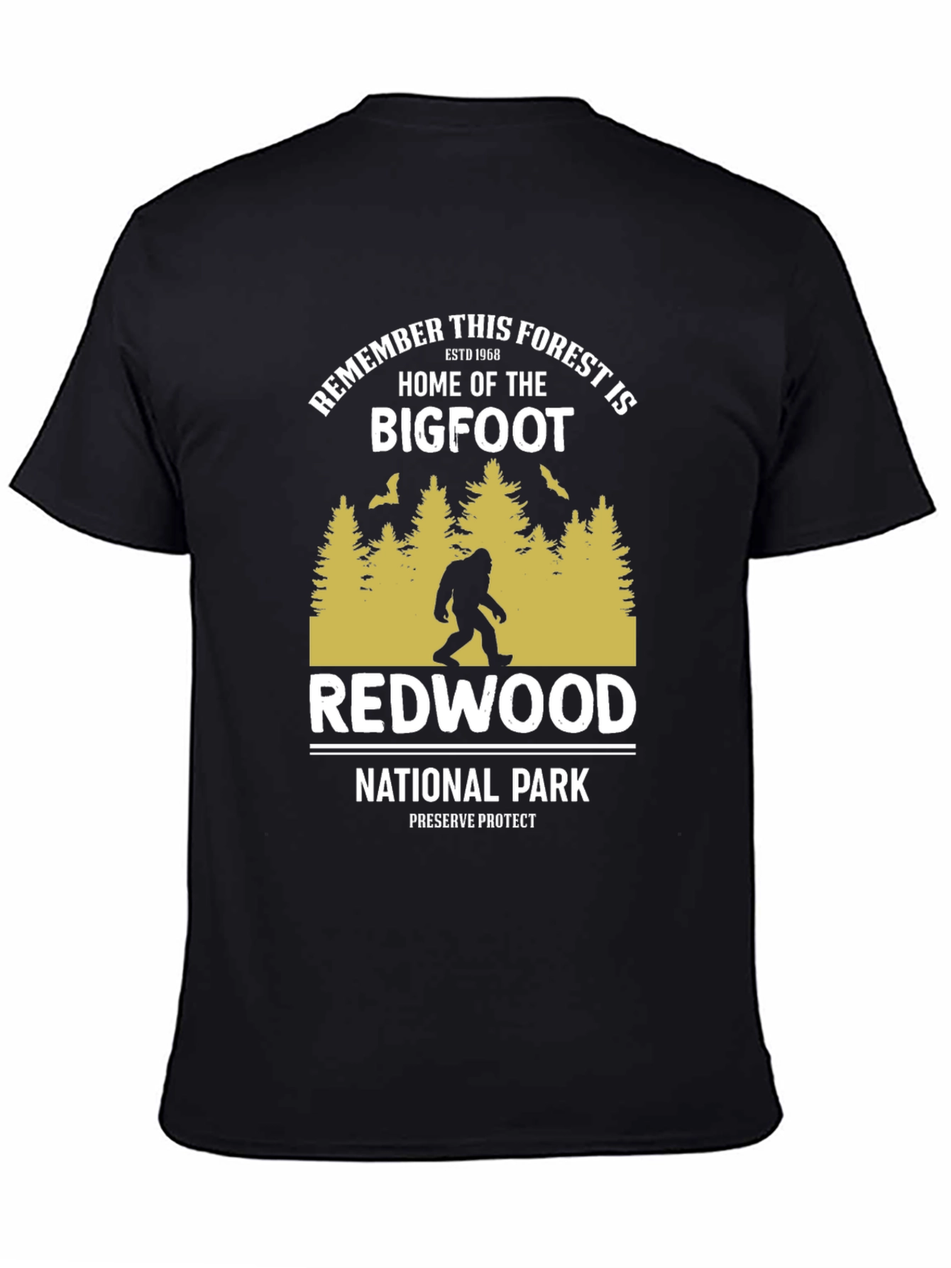 Bigfoot Redwood National Park T-Shirt