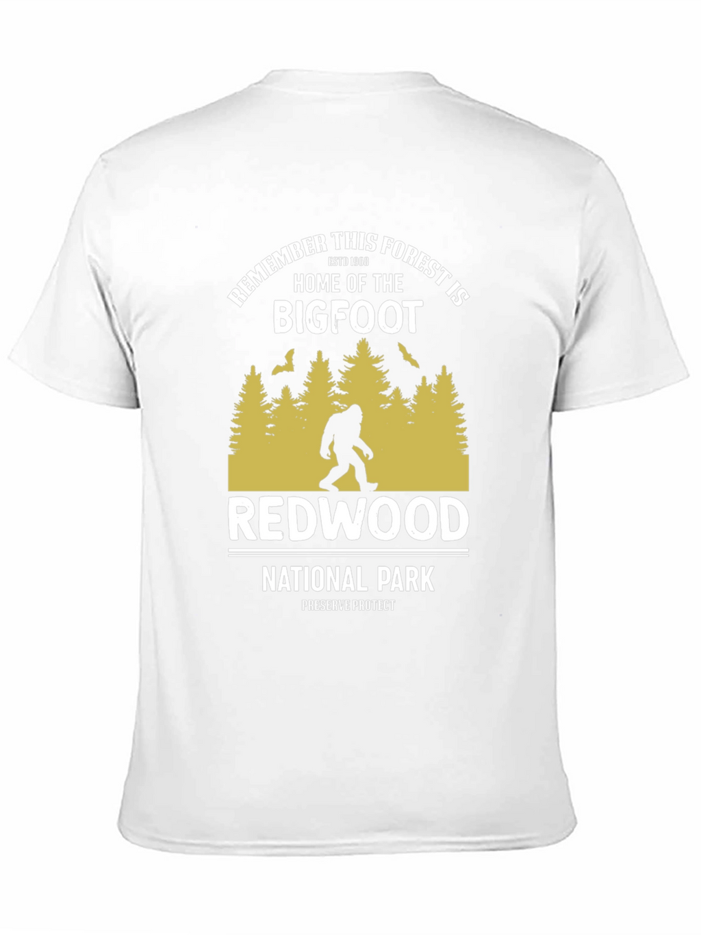 Bigfoot Redwood National Park T-Shirt