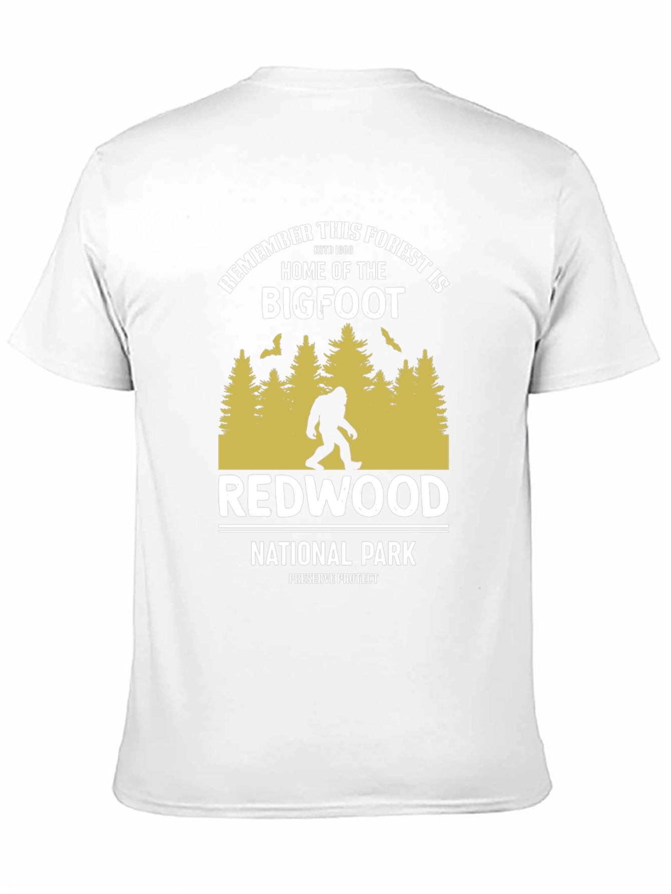Bigfoot Redwood National Park T-Shirt