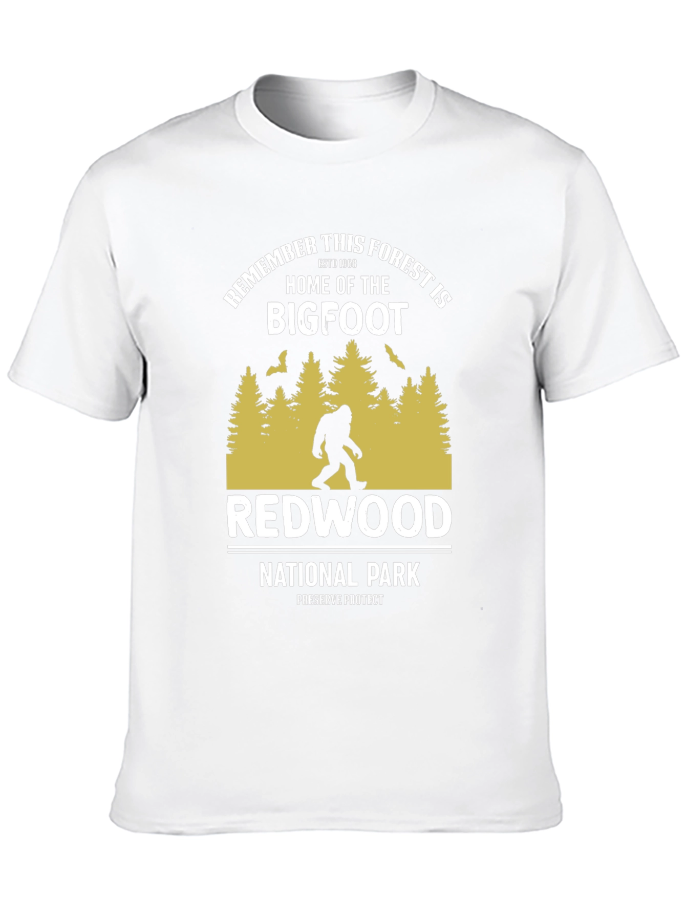 Bigfoot Redwood National Park T-Shirt