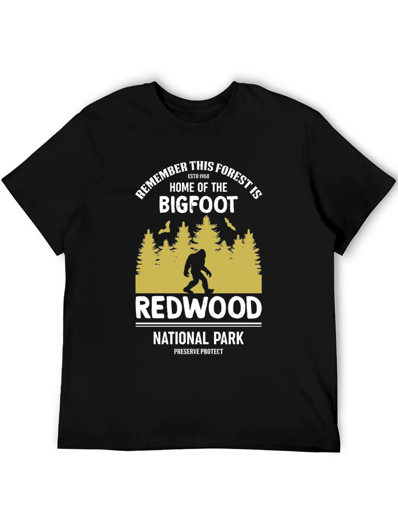 Bigfoot Redwood National Park T-Shirt