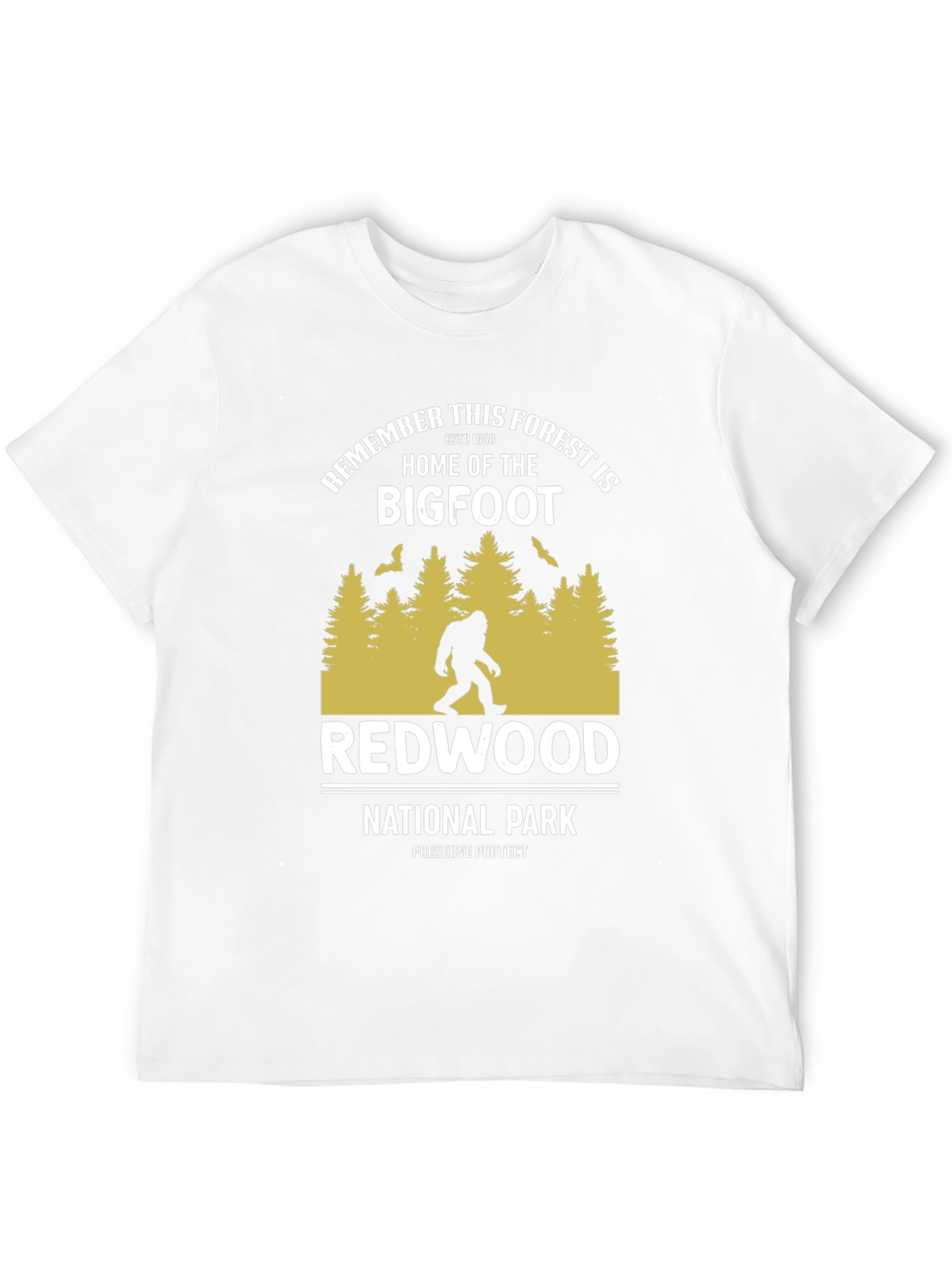 Bigfoot Redwood National Park T-Shirt