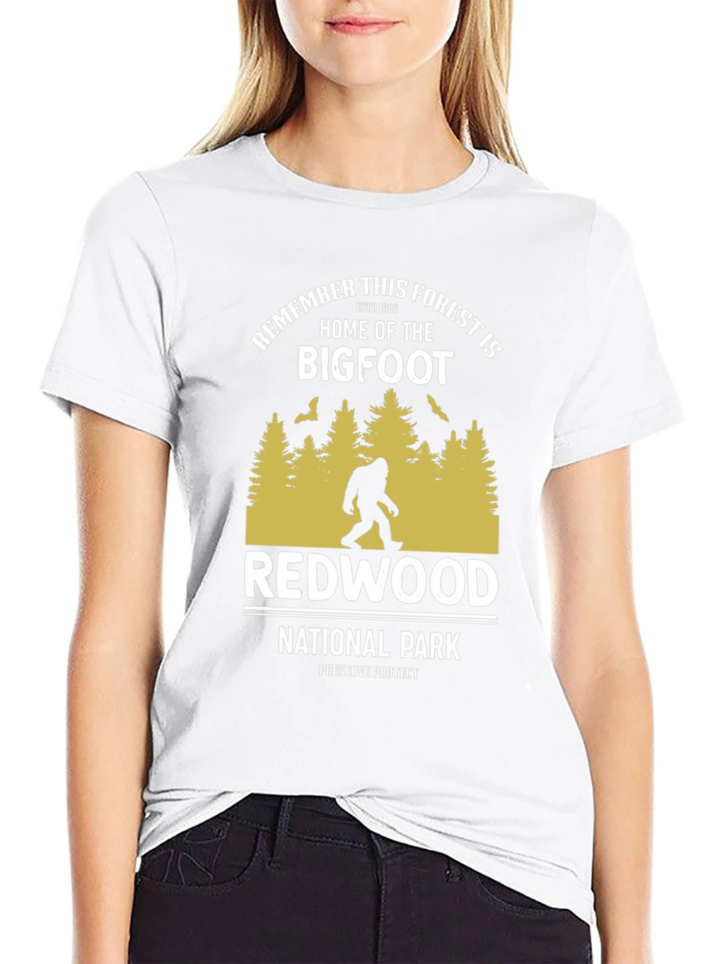 Bigfoot Redwood National Park T-Shirt