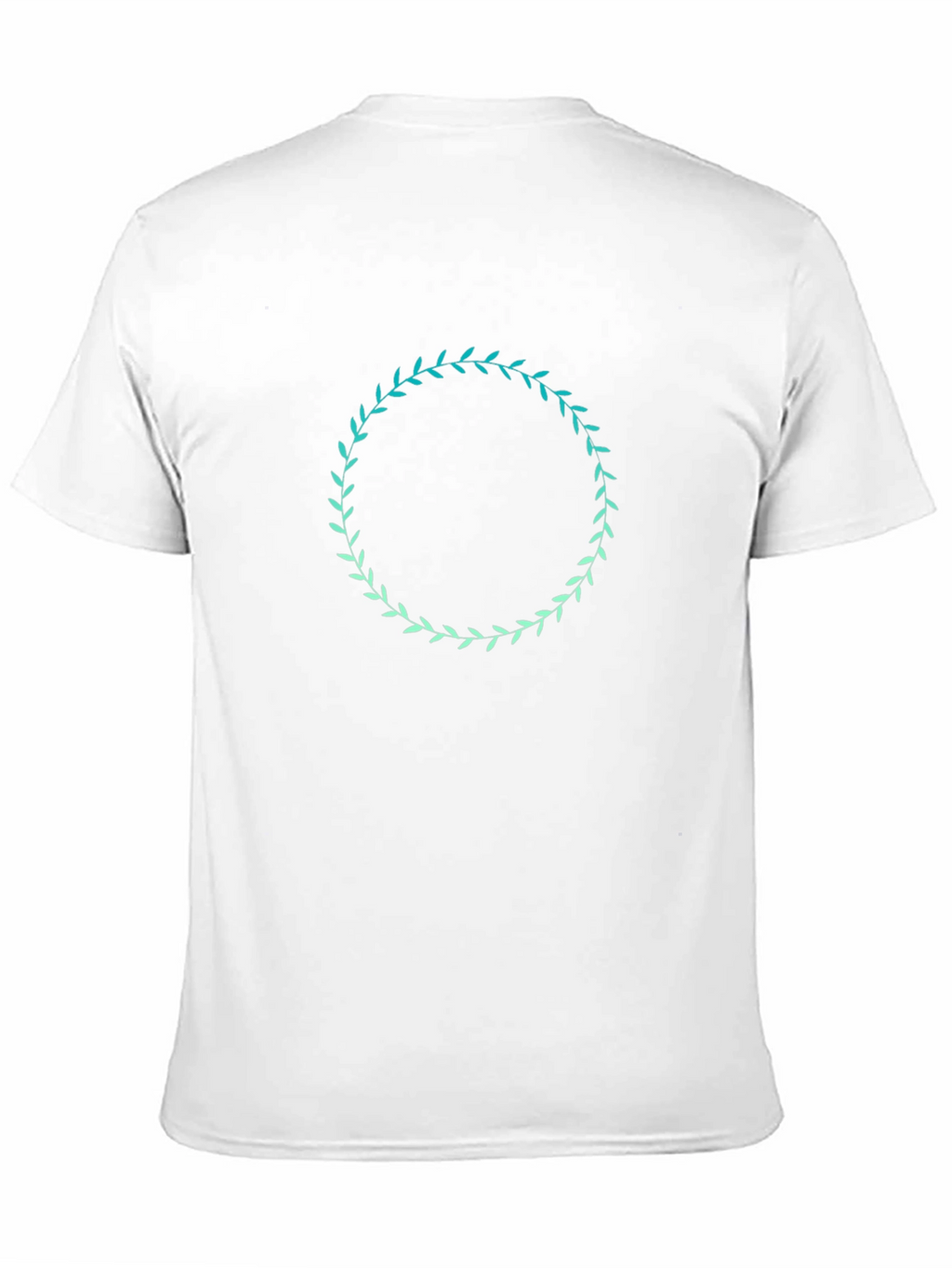 Leaf Wreath Graphic T-Shirt