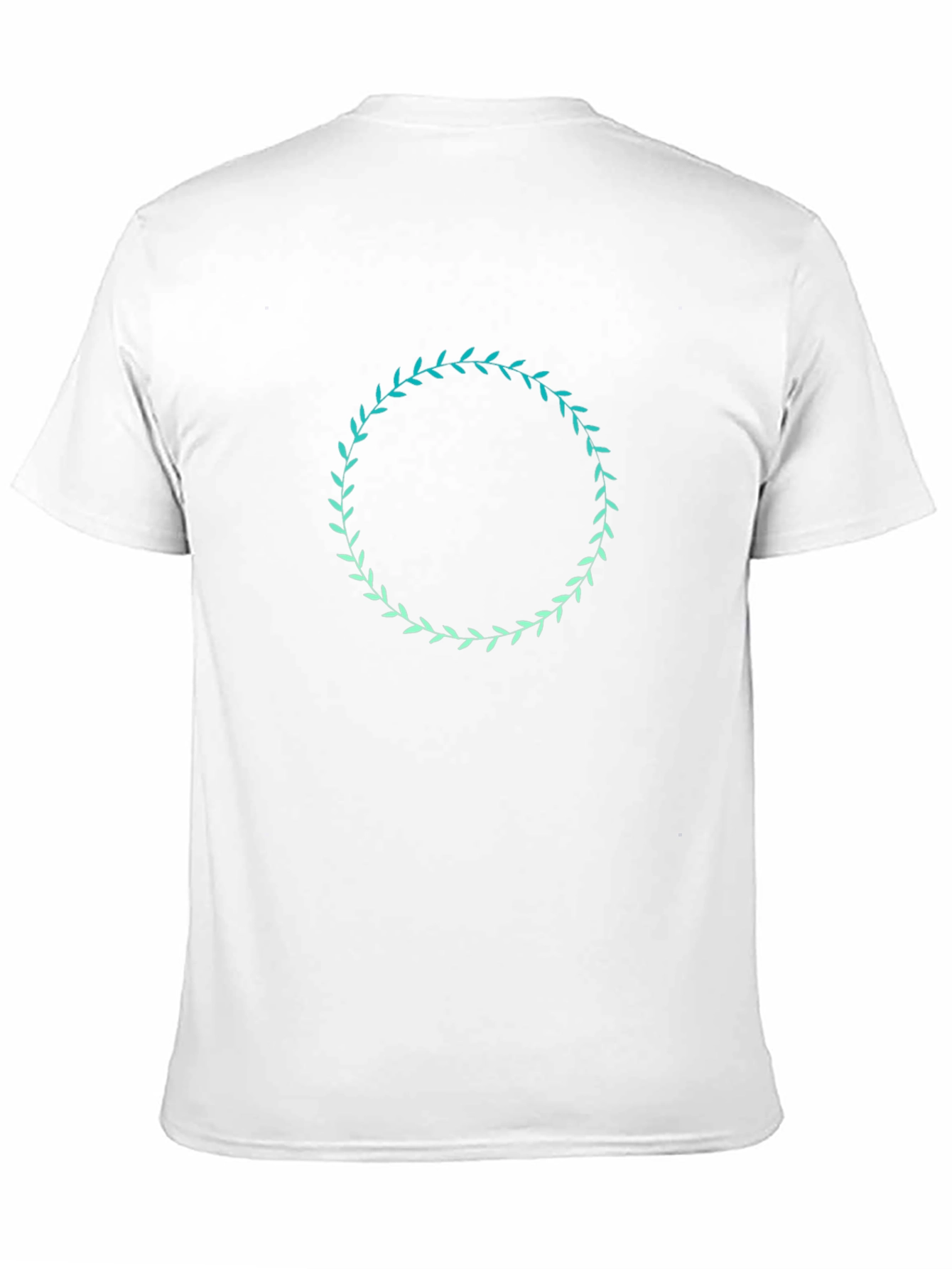 Leaf Wreath Graphic T-Shirt