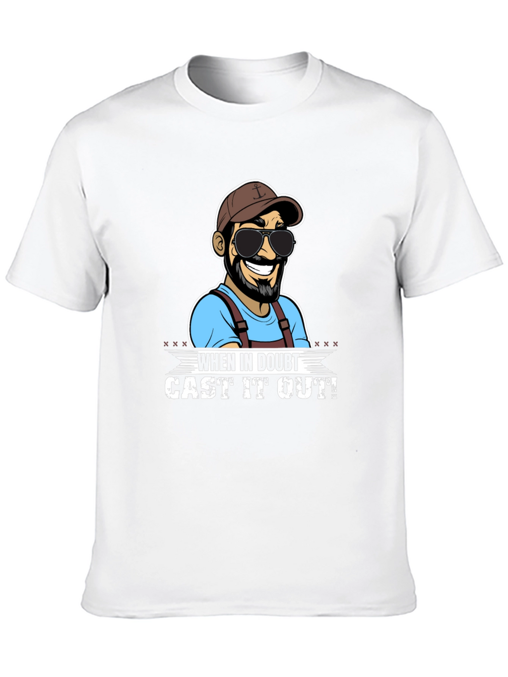 Cast it Out T-Shirt - Fisherman Humor Tee