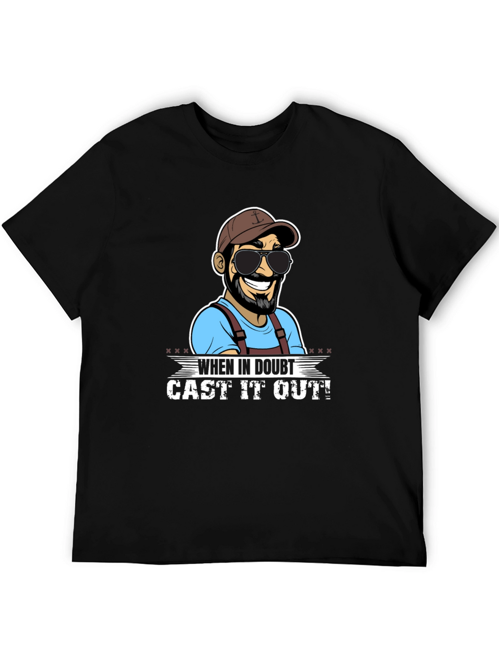 Cast it Out T-Shirt - Fisherman Humor Tee