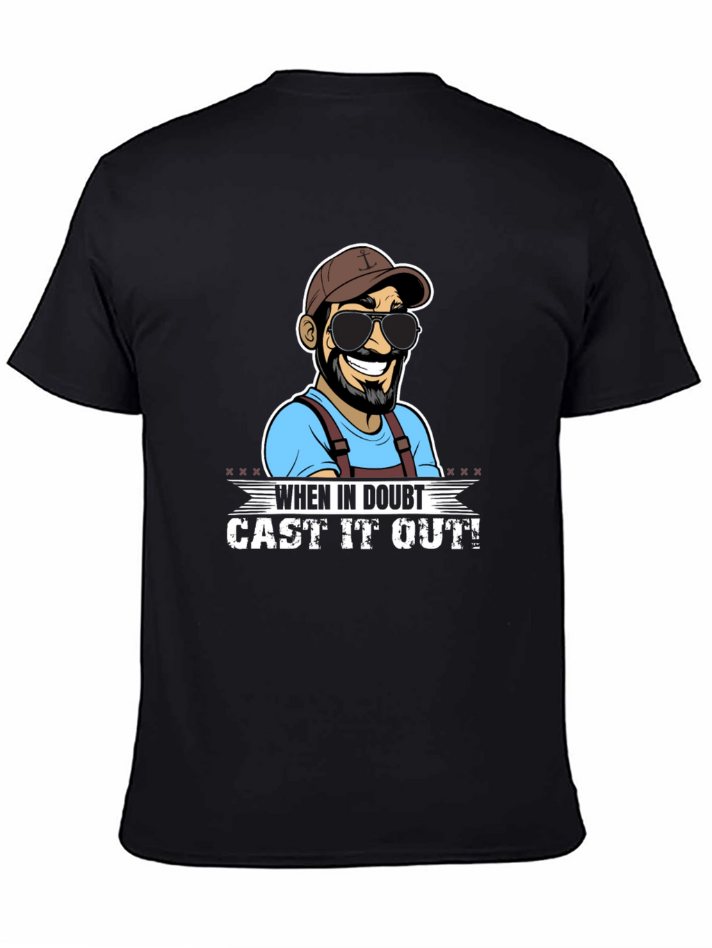 Cast it Out T-Shirt - Fisherman Humor Tee