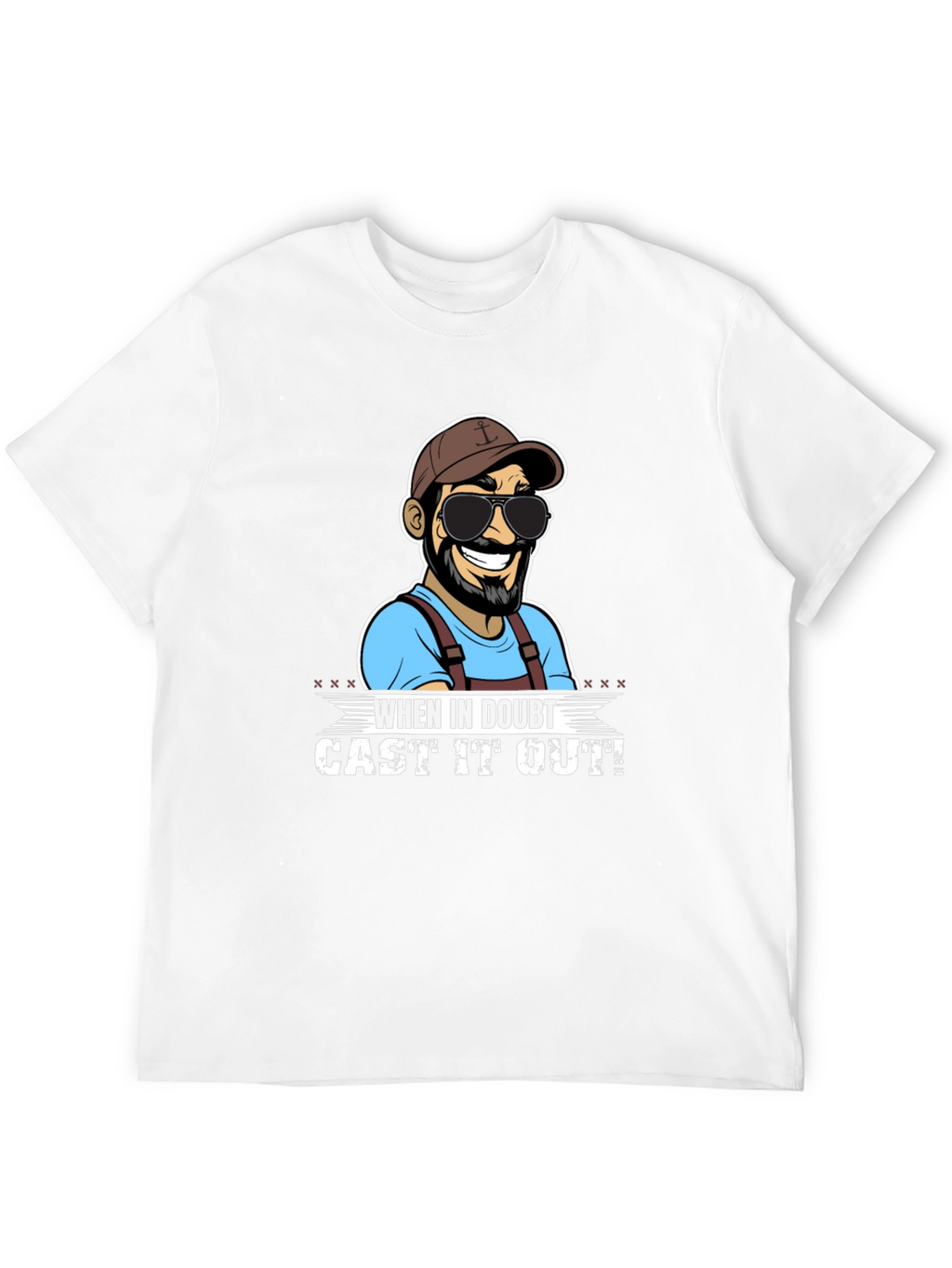 Cast it Out T-Shirt - Fisherman Humor Tee