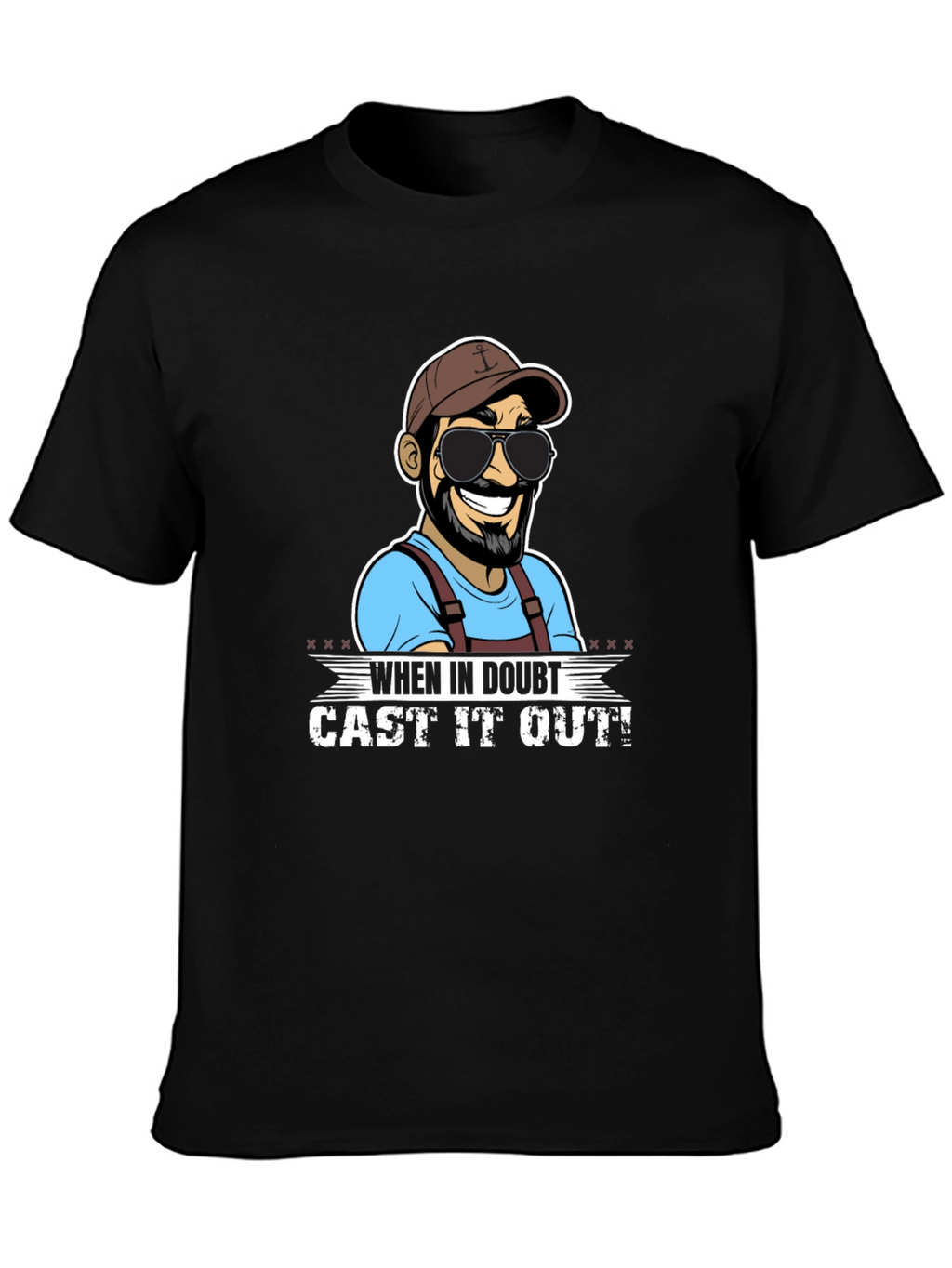 Cast it Out T-Shirt - Fisherman Humor Tee