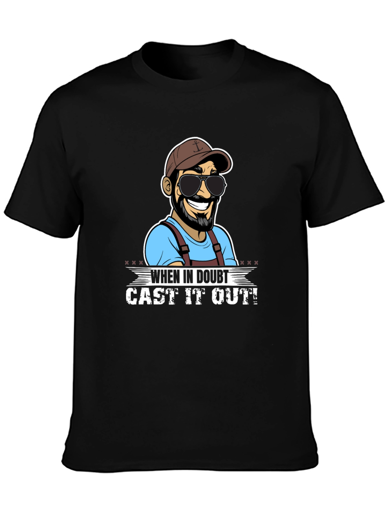 Cast it Out T-Shirt - Fisherman Humor Tee