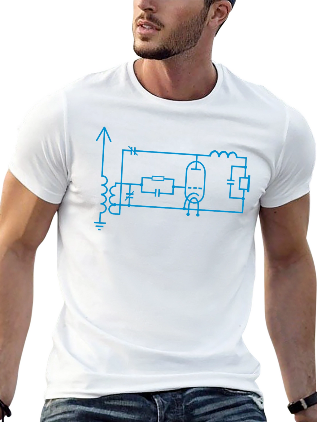 Electronics Circuit Diagram T-Shirt