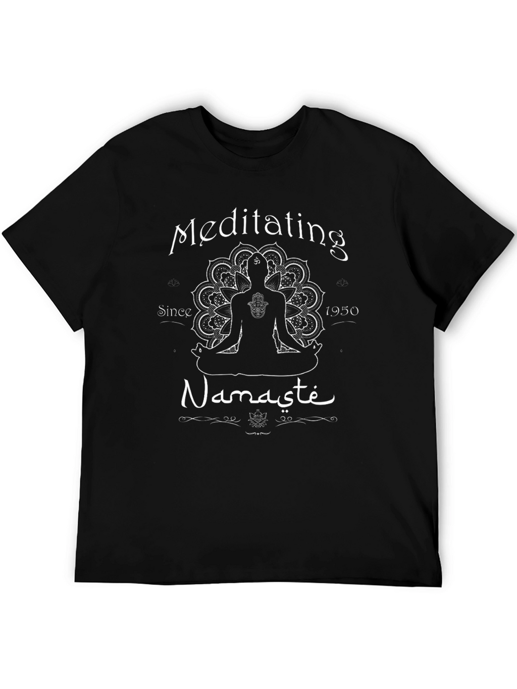 Meditating Since 1950 T-Shirt - Yoga Tee