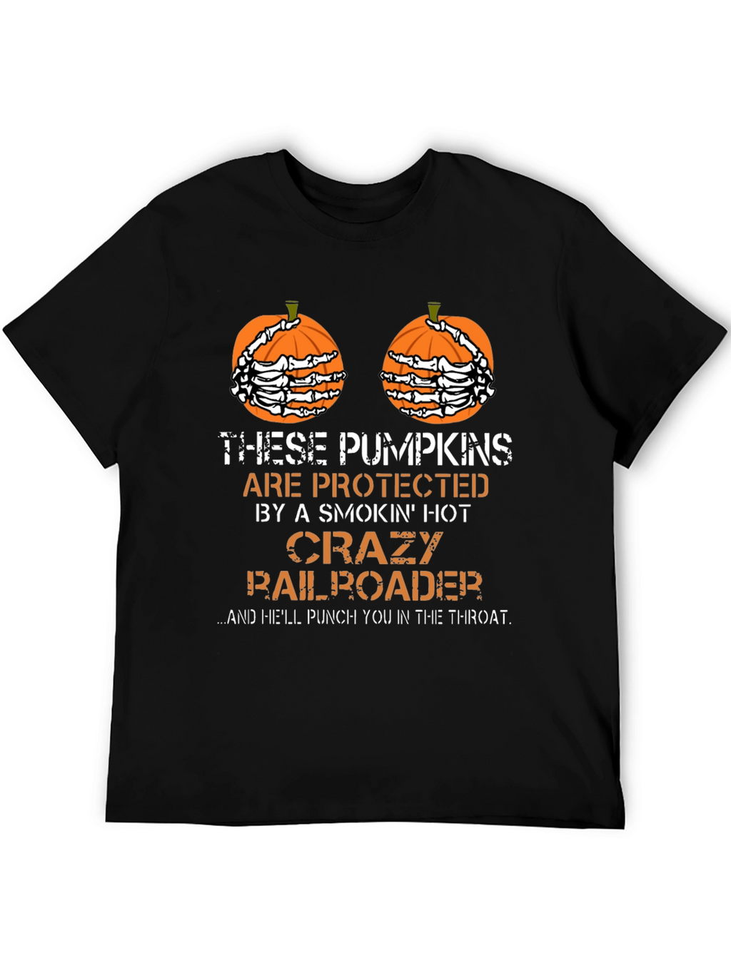 Funny Halloween Pumpkin T-Shirt