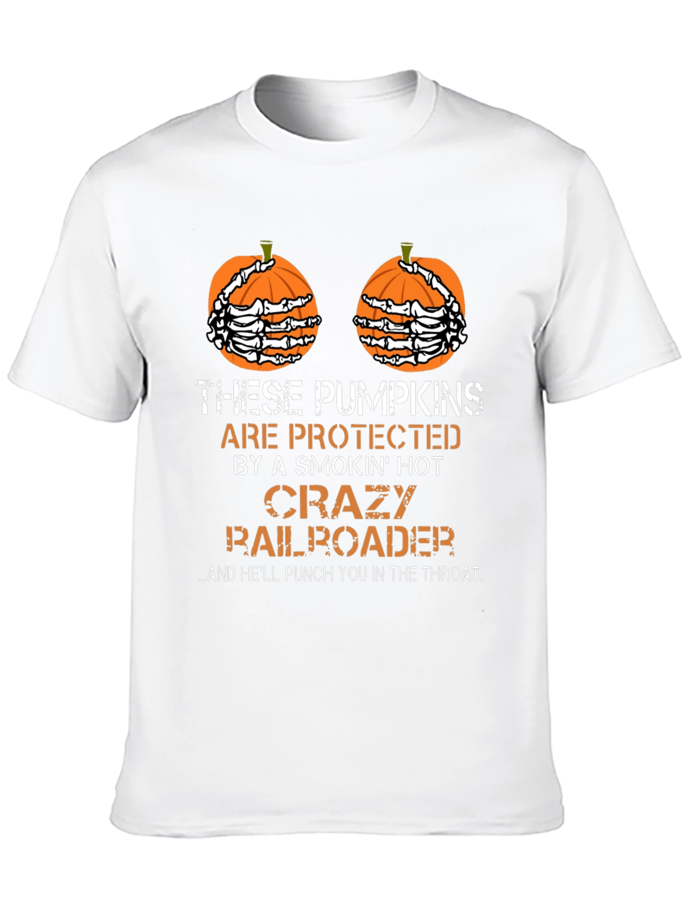 Funny Halloween Pumpkin T-Shirt