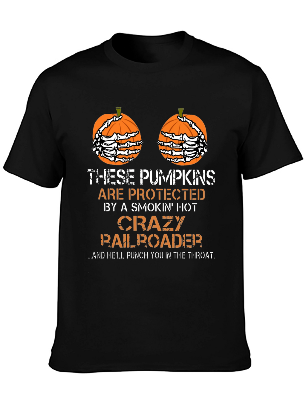 Funny Halloween Pumpkin T-Shirt