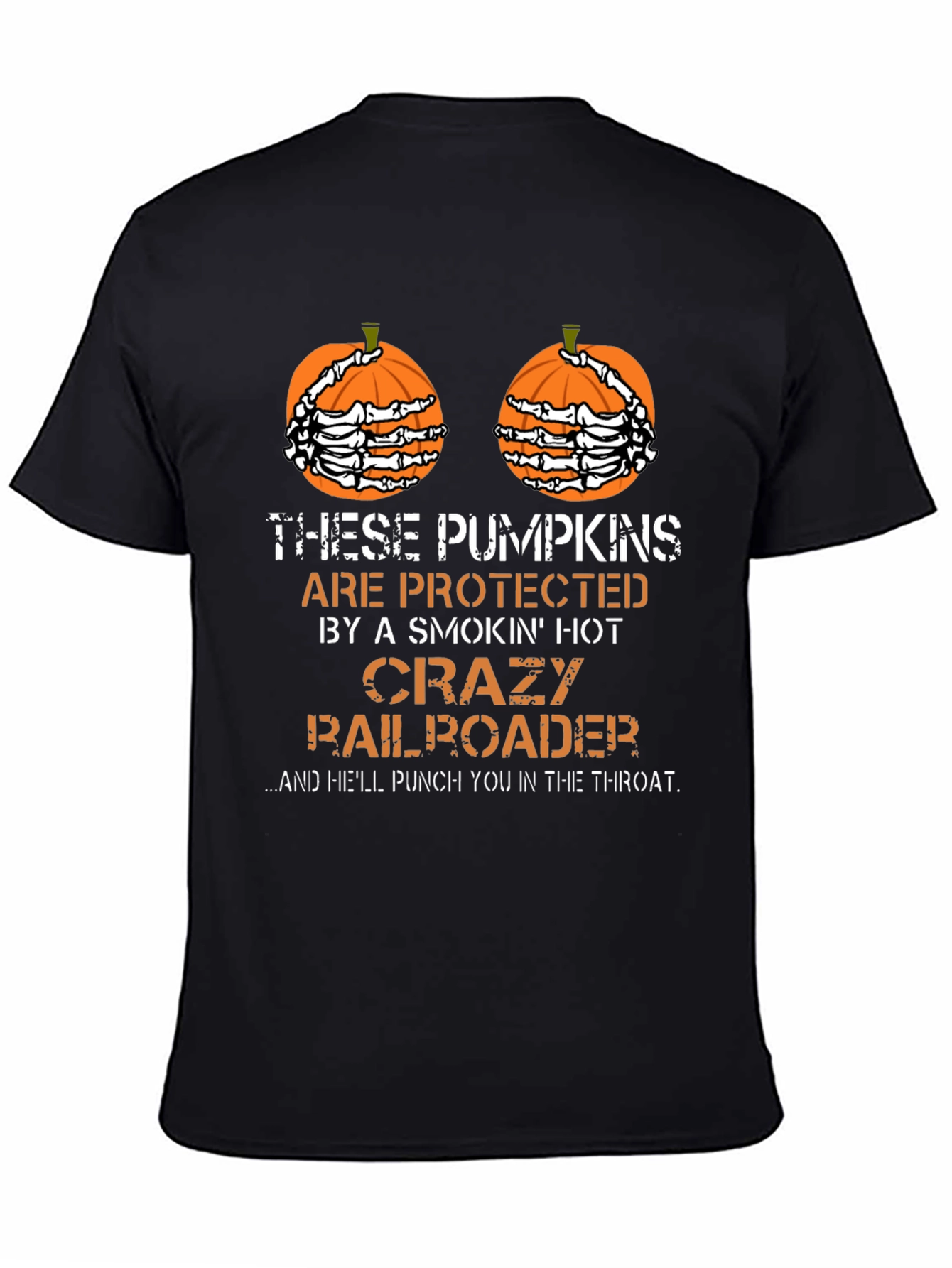 Funny Halloween Pumpkin T-Shirt