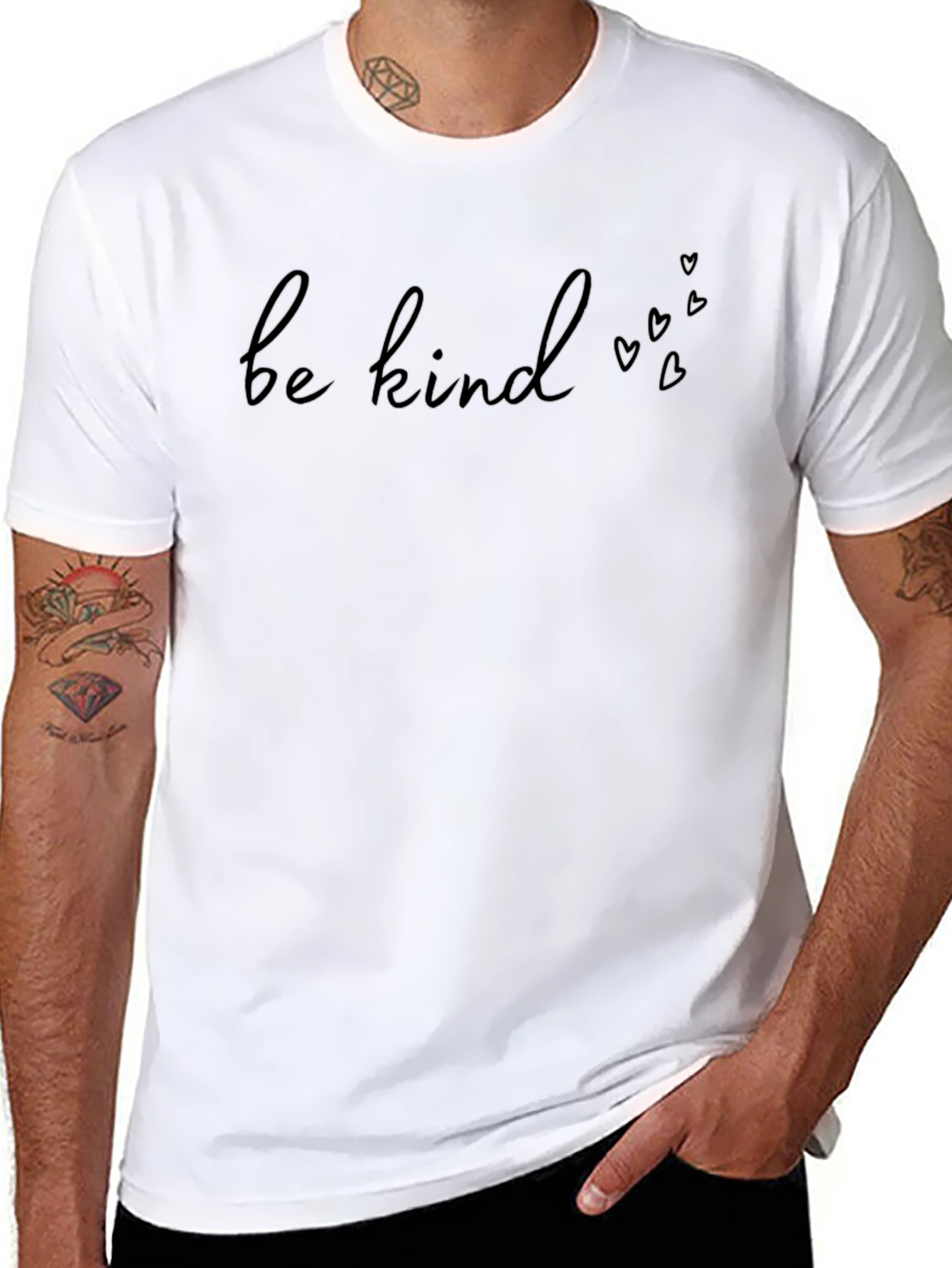 Be Kind Graphic Tee - Stylish & Comfortable Black T-Shirt