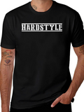 Hardstyle Graphic Print Crew Neck Tee
