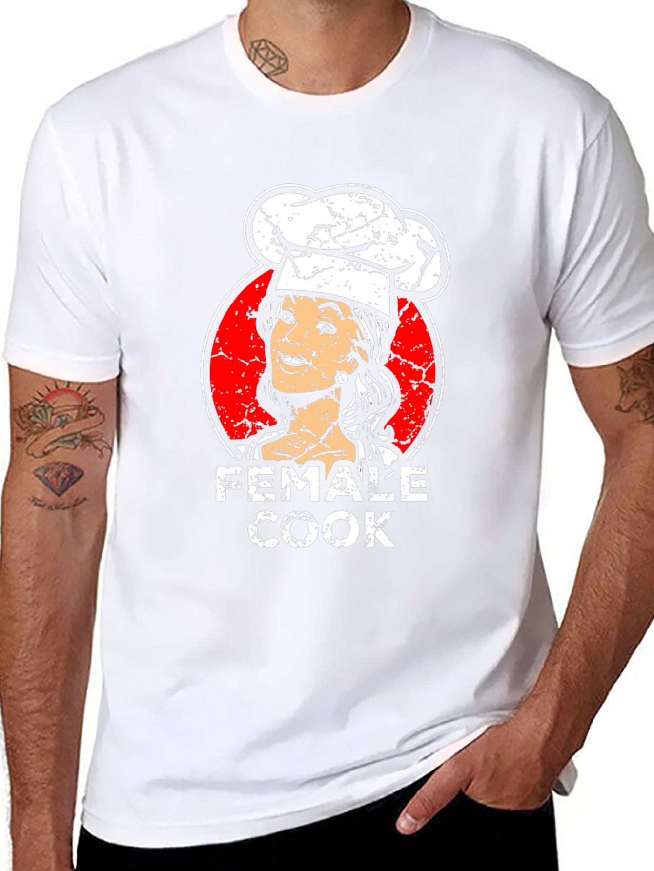Female Cook T-Shirt - Chef Design Tee