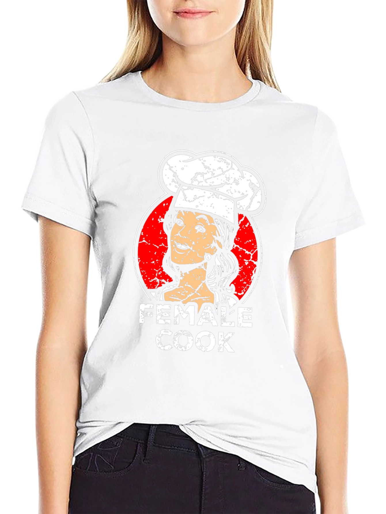 Female Cook T-Shirt - Chef Design Tee
