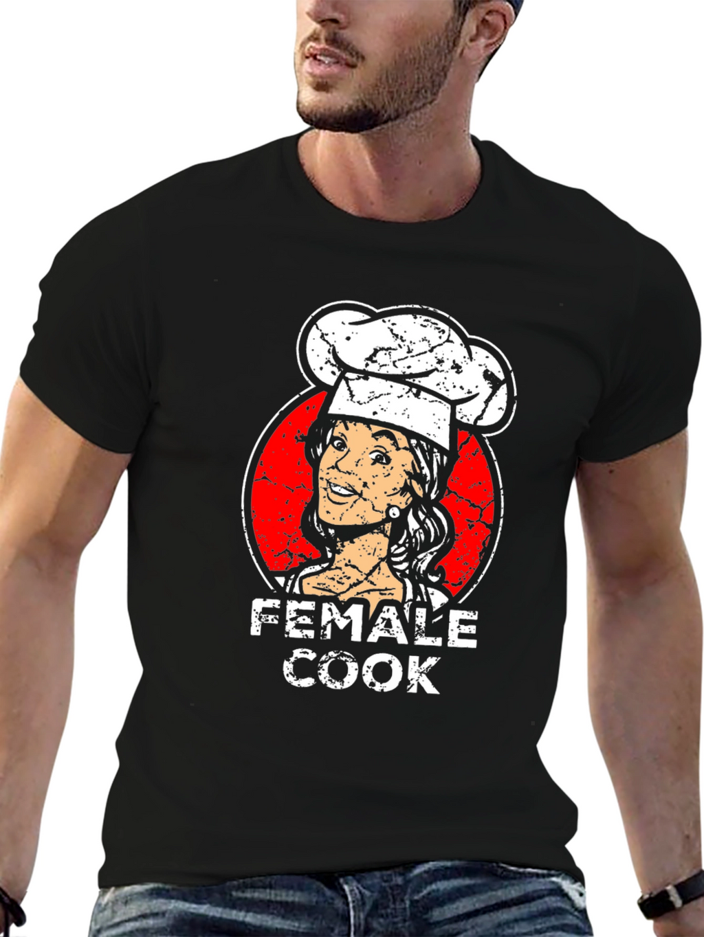 Female Cook T-Shirt - Chef Design Tee