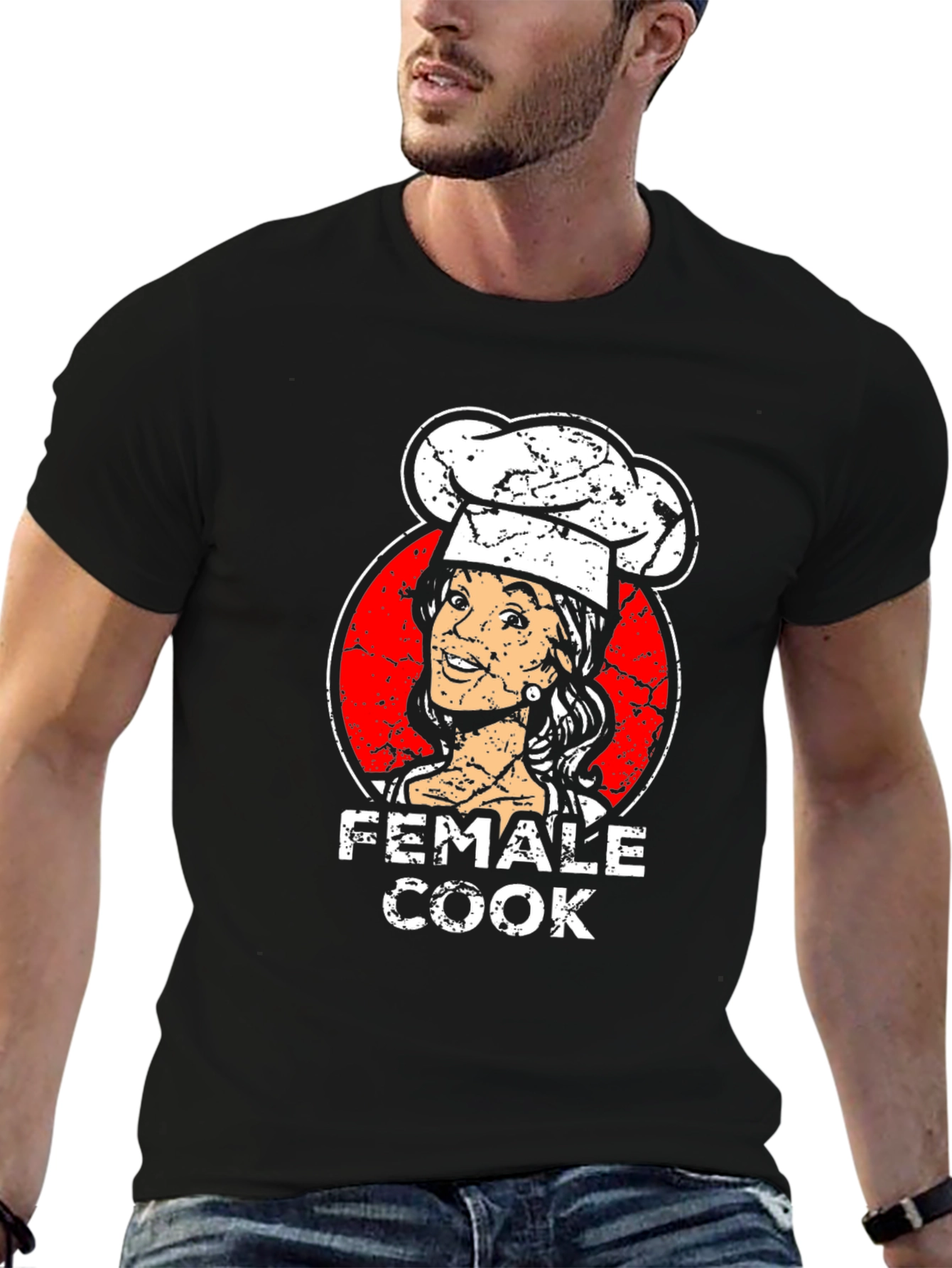 Female Cook T-Shirt - Chef Design Tee