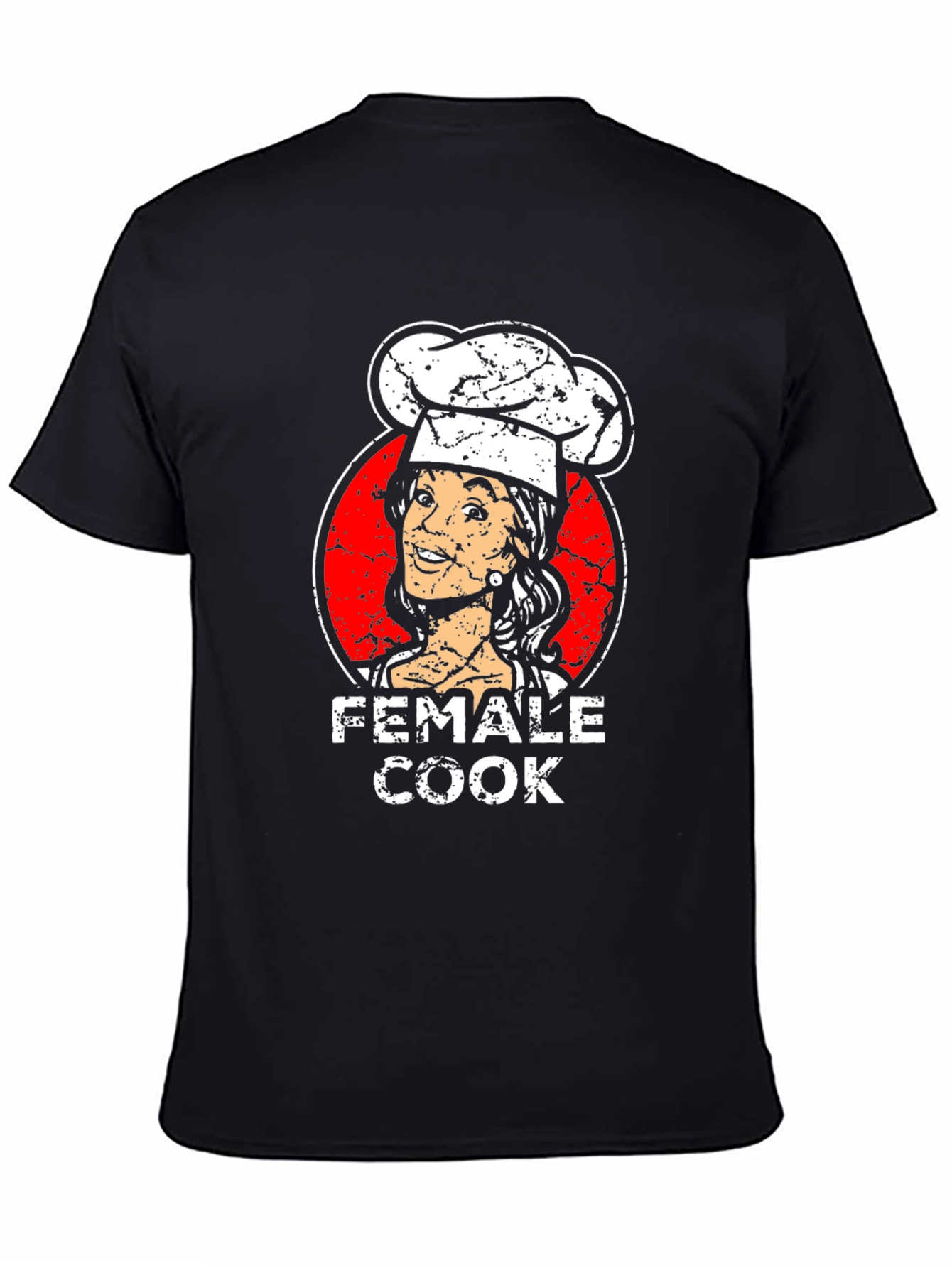 Female Cook T-Shirt - Chef Design Tee