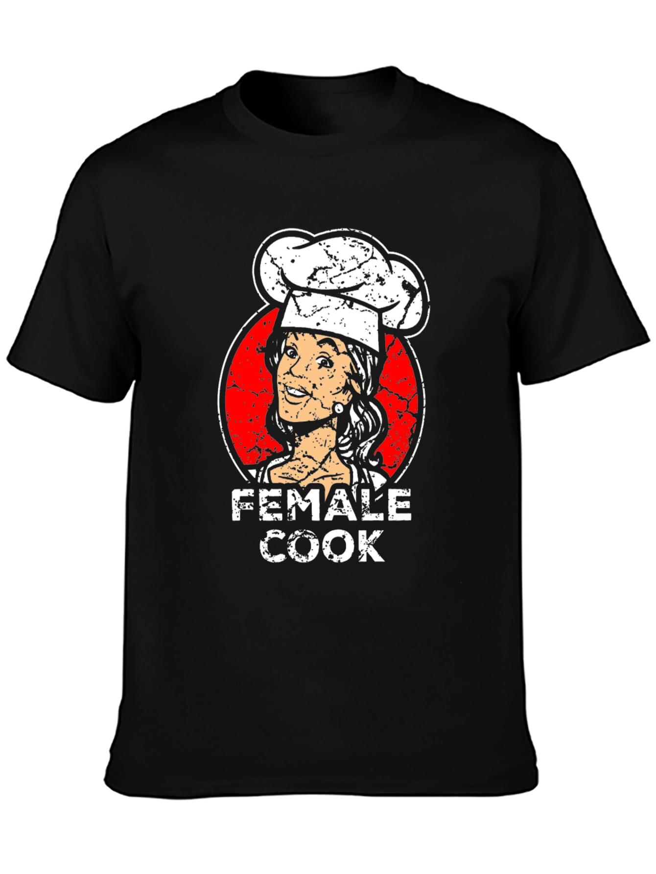 Female Cook T-Shirt - Chef Design Tee