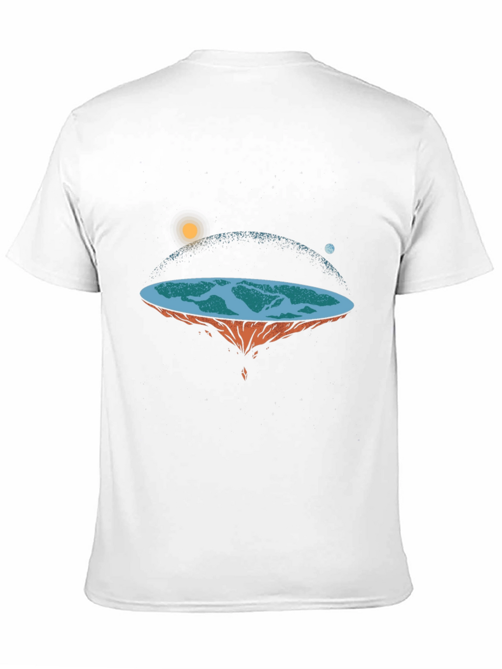 Flat Earth Graphic Tee